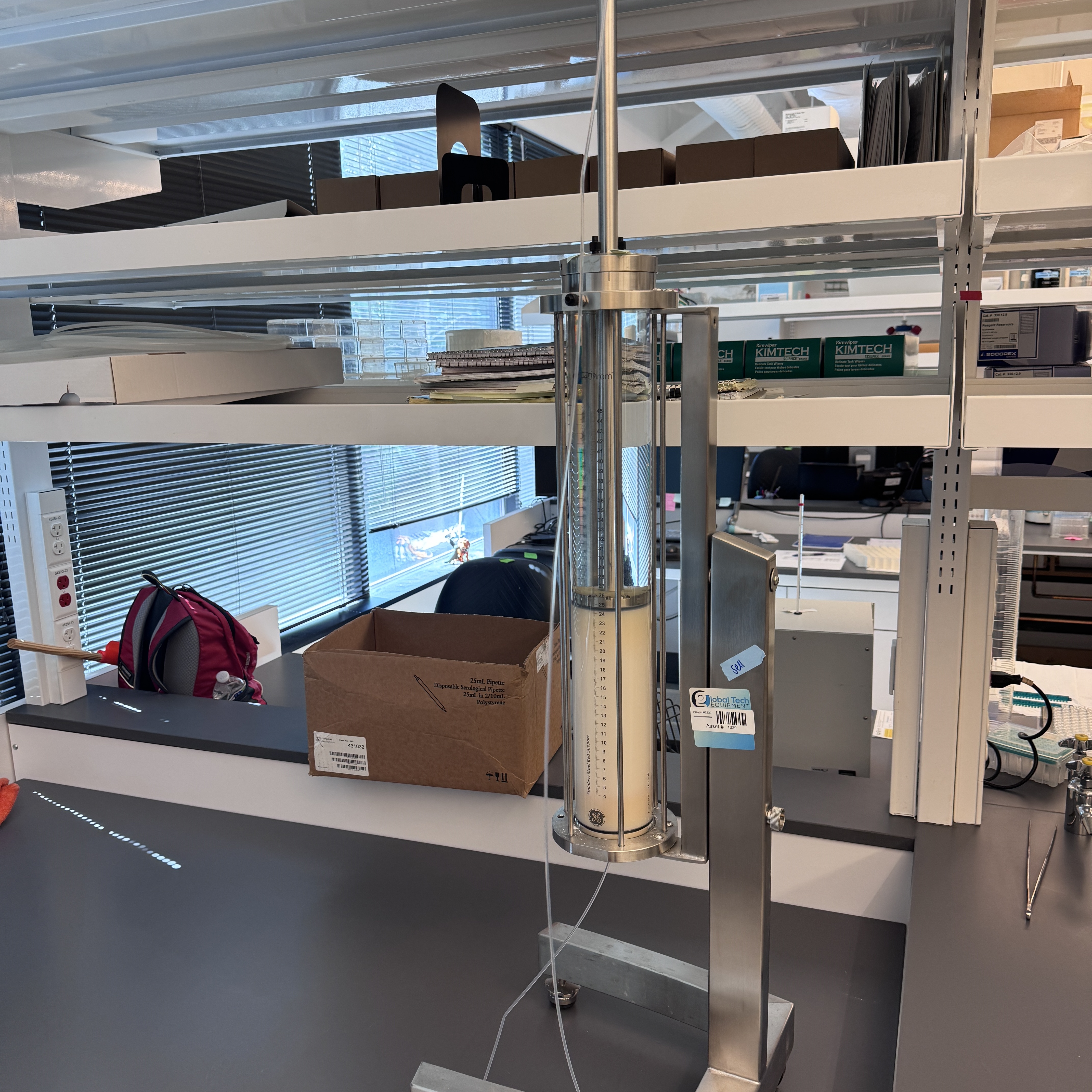 GE Axichrom 70/300 色譜柱（配不銹鋼支架）