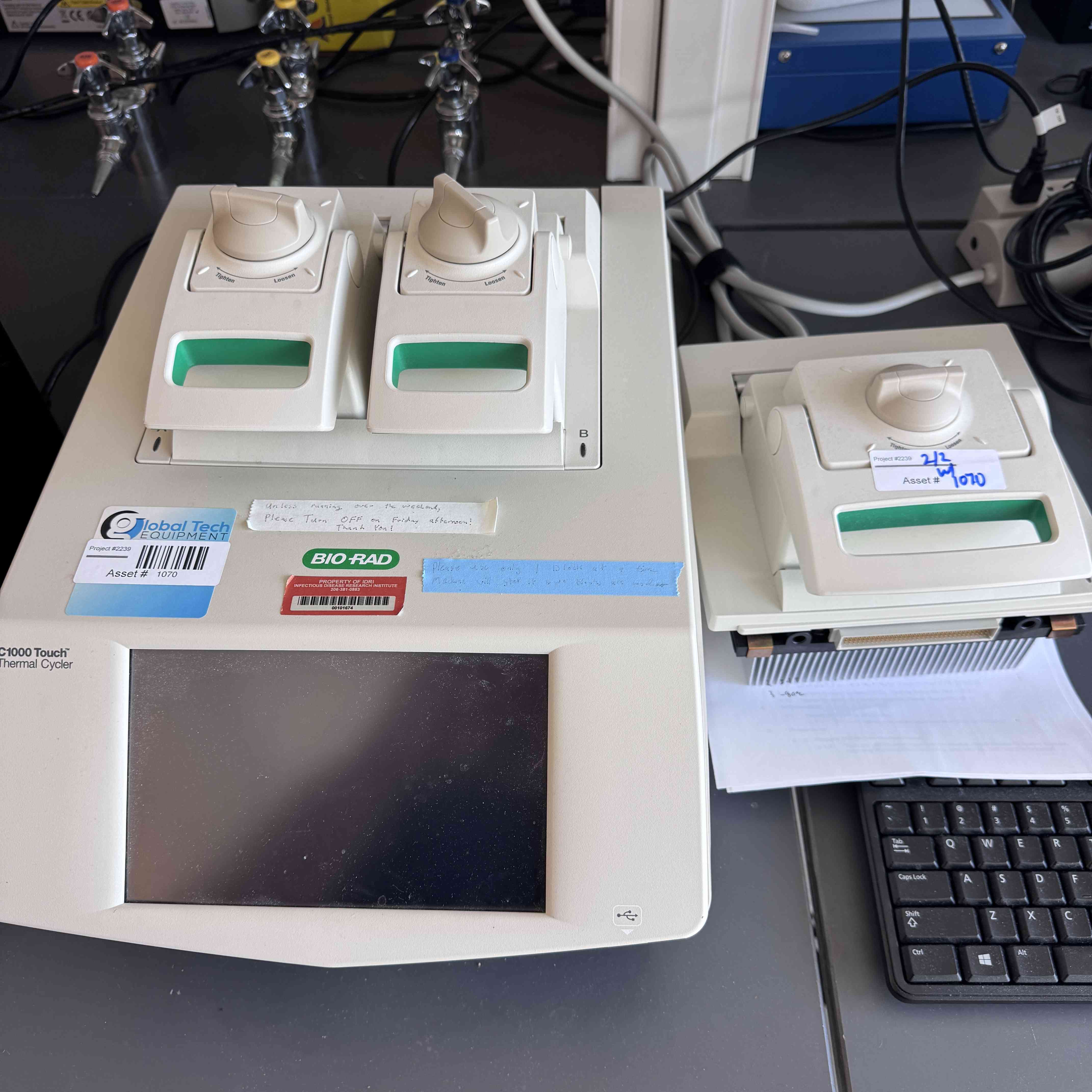 BioRad C1000 主機(jī) + 48/48 Faast 模塊 & 96 孔快速模塊