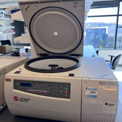 貝克曼 Allegra X-14 離心機(jī)，配 SX4750 水平轉(zhuǎn)子、4個(gè)吊籃及4個(gè)微孔板適配器